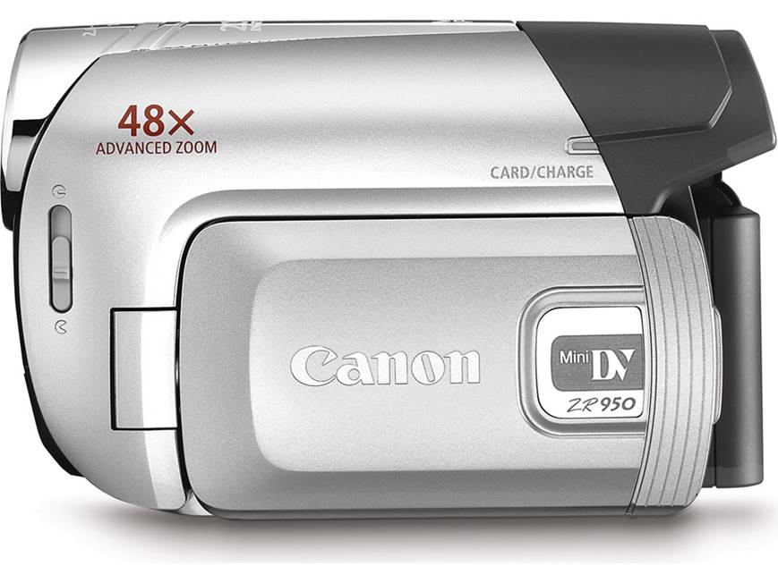 Canon ZR950 Mini DV camcorder at Crutchfield