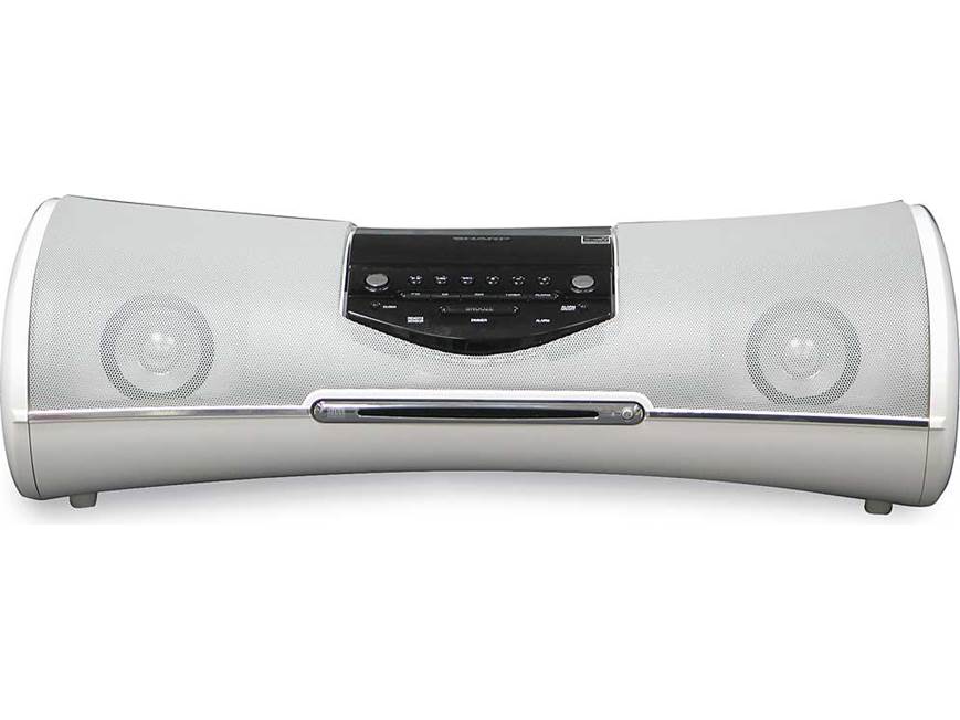 Sharp DK-A10 i-Elegance (Black) AM/FM table radio with CD player