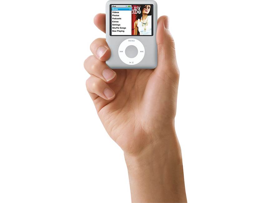Apple iPod® nano 4GB Digital music/photo/video player at Crutchfield