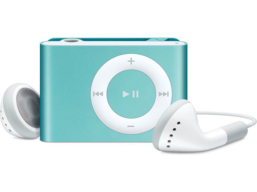 未使用☆APPLE iPod shuffle IPOD SHFL 1G Apple iPod® shuffle 1GB (Light Blue) Portable digital music player