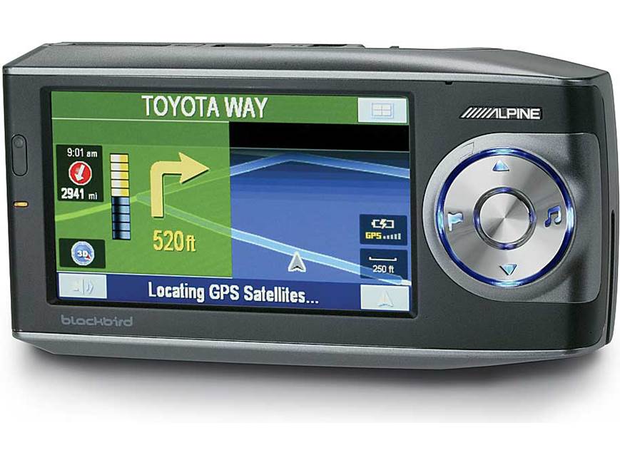 Alpine PMD-B200 Blackbird II Portable car navigation system with