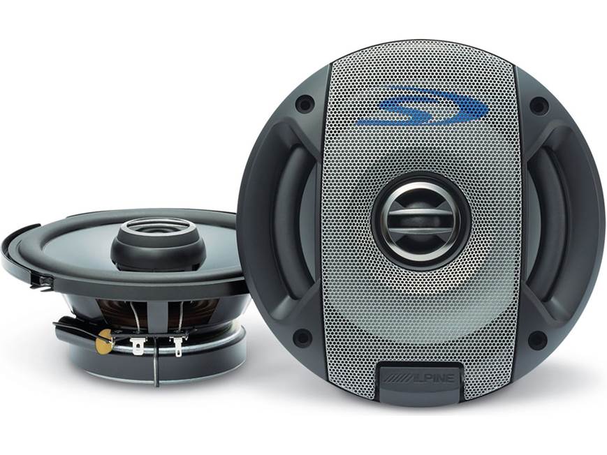 Alpine Receiver and Speaker Package CDA-9884 CD receiver and SPS