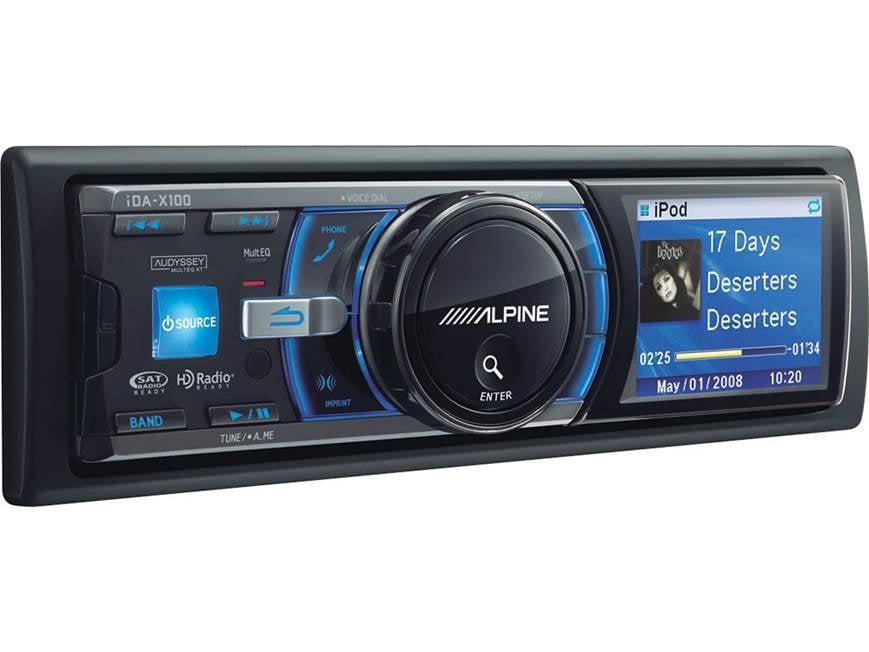 Alpine iDA-X100 Digital media receiver at Crutchfield