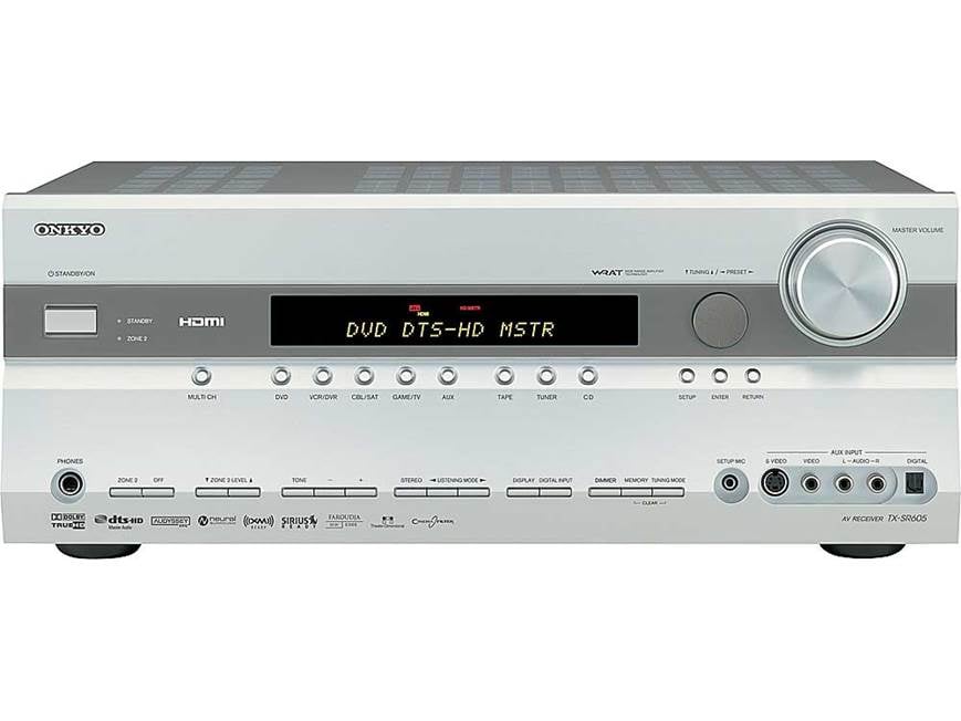 Onkyo TX-SR605 (Black) Home theater receiver with HDMI switching