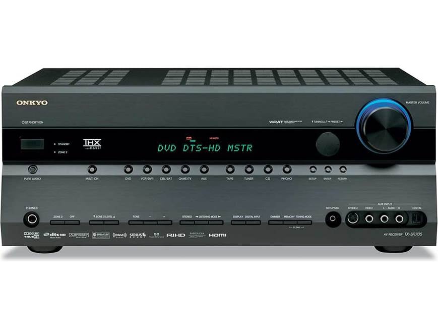 Onkyo TX-SR705 (Black) THX Select2™ home theater receiver with