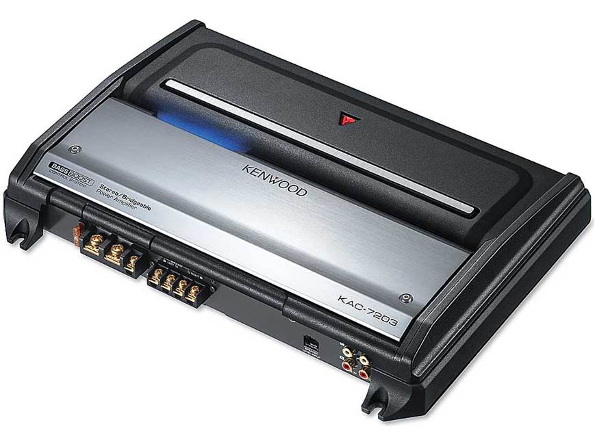 KENWOOD KAC-7203 カーオーディオ パワーアンプ Kenwood KAC-7203 2-channel car amplifier 170 watts RMS x 2