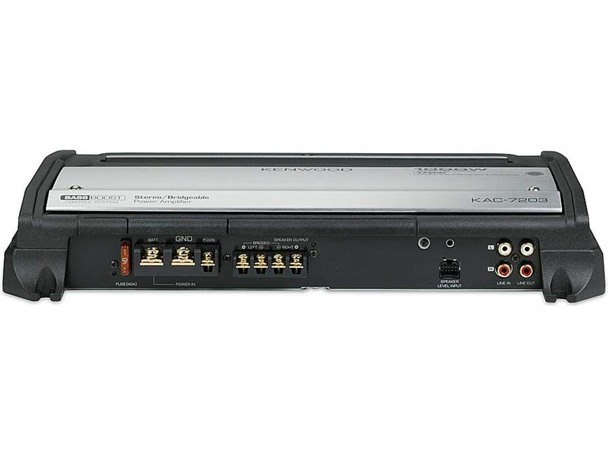Kenwood KAC-7203 2-channel car amplifier 170 watts RMS x 2
