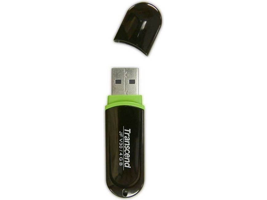 Transcend JetFlash™ V30 (4GB) USB flash memory drive (4GB) at