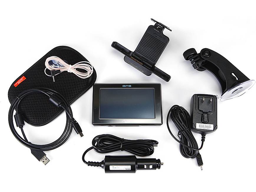 Mio DigiWalker™ C720t Portable car navigation system with built-in