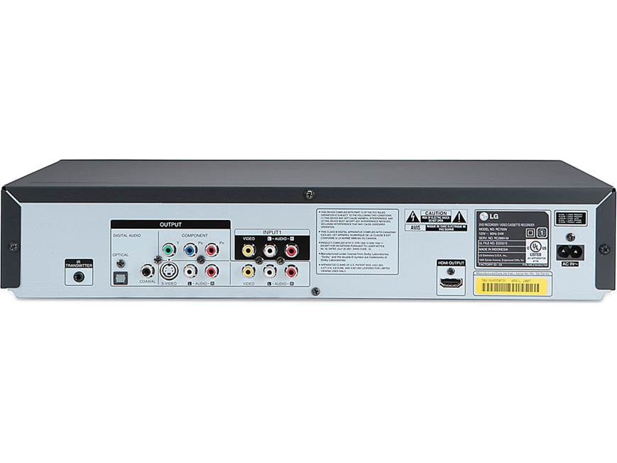 LG RC700N DVD recorder/HiFi VCR with digital video output and
