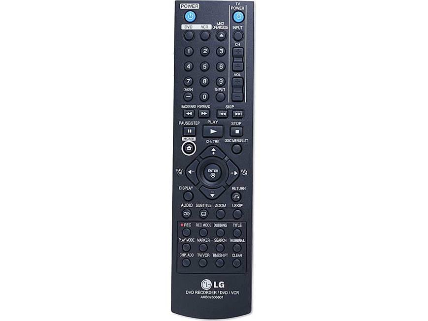 LG RC797T DVD recorder/VCR combo with built-in digital TV tuner