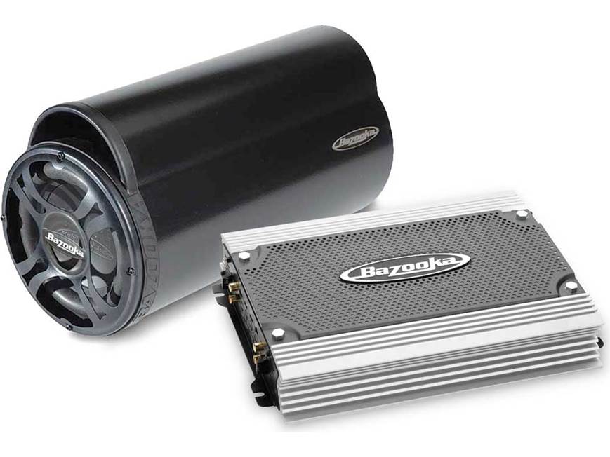Bazooka Bass Package ELA1300 mono amplifier BT1024DVC 10