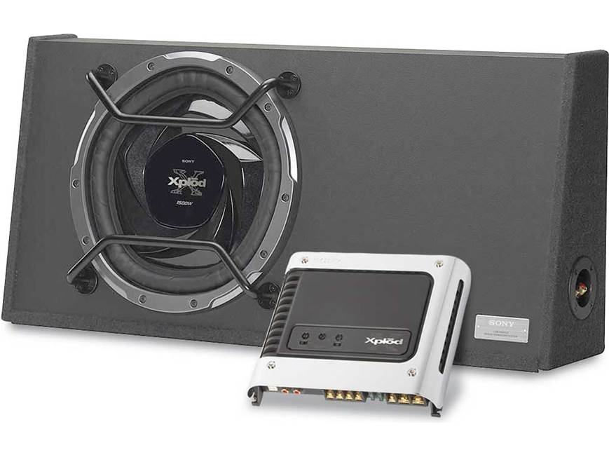 Sony Slim Series Bass Package XM-1S mono amplifier XS-LB12S