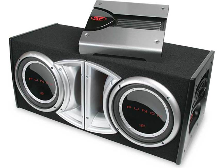 Rockford Fosgate Bass Package RF2002 amplifier PL1-210 dual 10