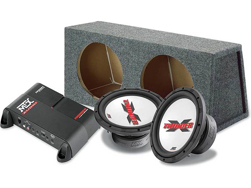 その他 teru3004 MTX Thunder Bass Package MTX TC3001 mono amplifier Two XT10-04 10