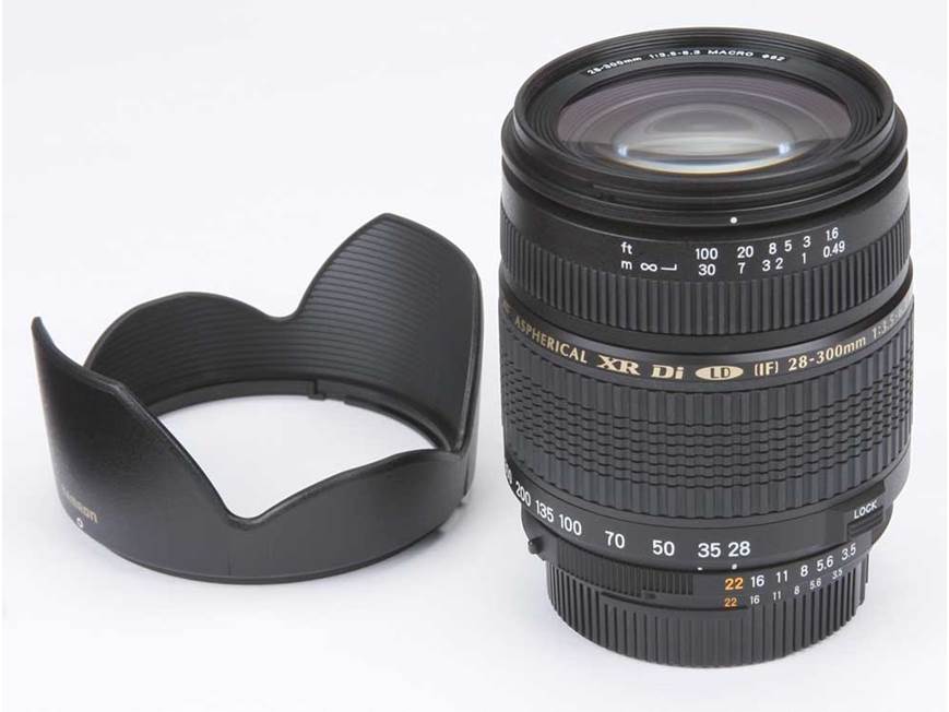 Tamron 28-300mm Di Zoom Lens for compatible Nikon digital and film