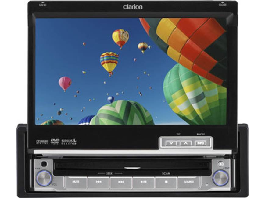 Clarion VRX485VD DVD receiver at Crutchfield