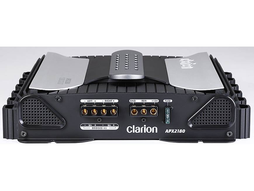 Clarion APX2180 2-channel car amplifier 90 watts RMS x 2 at