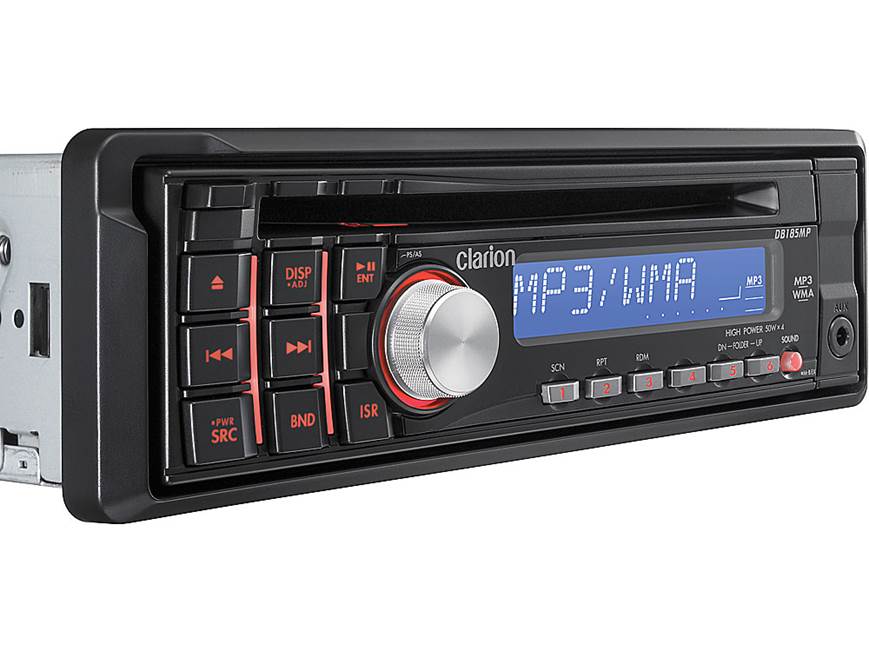 Clarion DB185MP CD receiver at Crutchfield