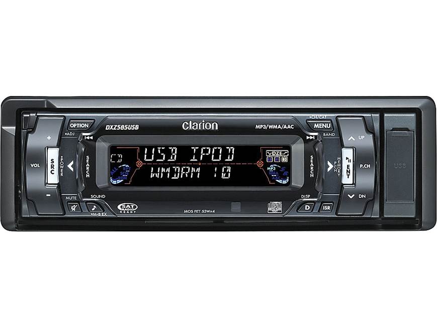 Clarion CD USB 純正 DXZ585USB 送料込 【24v】ISUZU純正clarion製CD