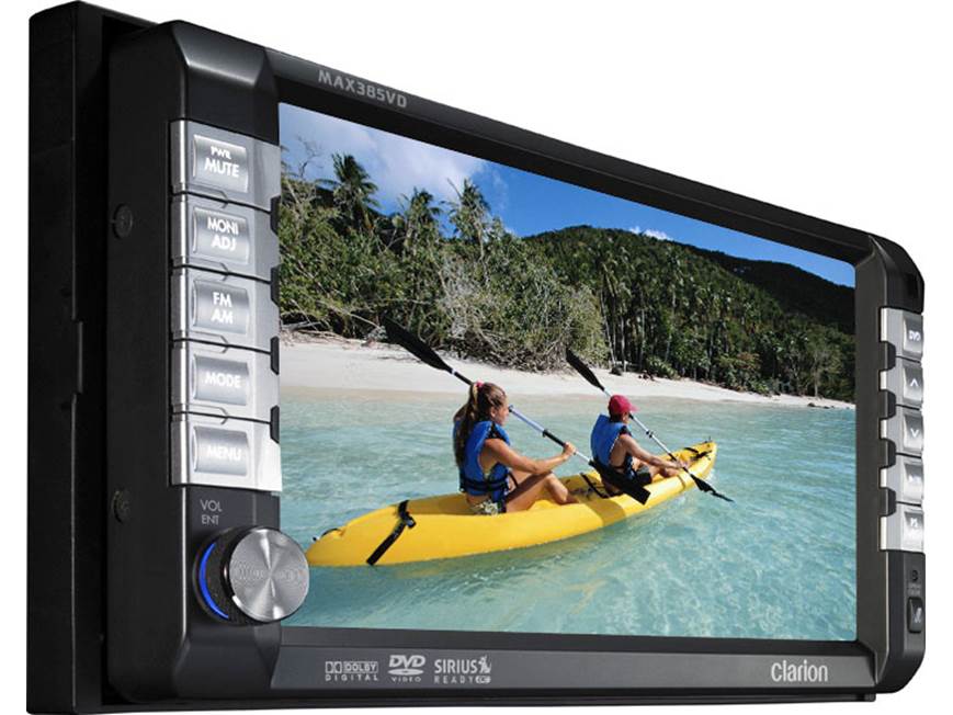 Clarion MAX385VD DVD receiver at Crutchfield