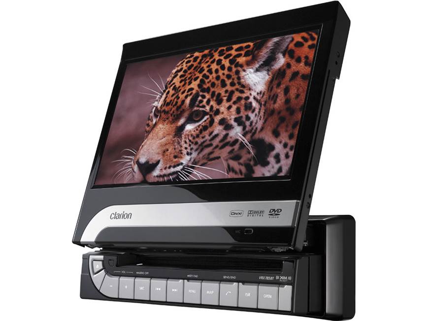 Clarion VRX785BT DVD receiver at Crutchfield