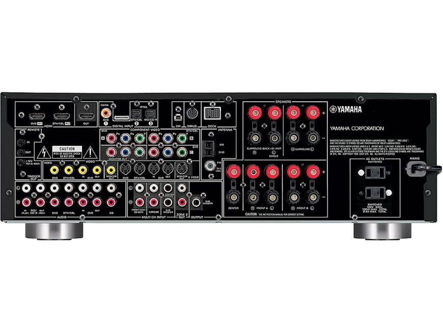 Yamaha RX-V579AVアンプ Yamaha RX-V579 7.2-channel home theater receiver with Wi-Fi