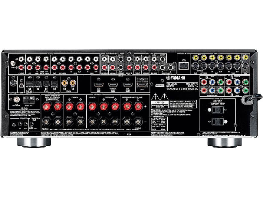 Yamaha RX-V863 Home theater receiver with HDMI switching and video