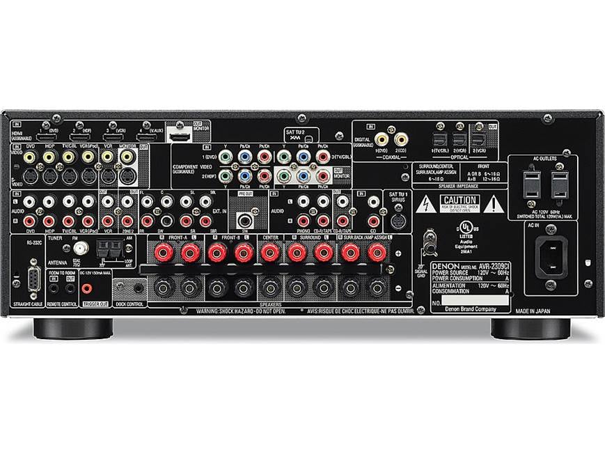 Denon AVR-2309CI Home theater receiver with HDMI switching and