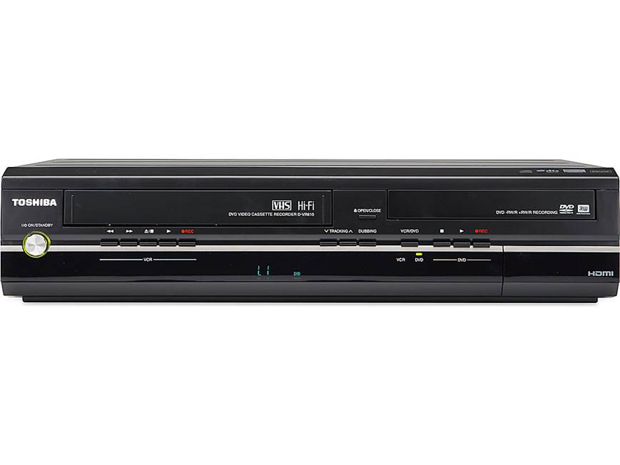 Toshiba D-VR610 DVD recorder/HiFi VCR combo with HDMI output and