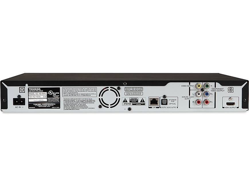 Toshiba HD-A3 with 300 and The Bourne Identity HD DVD high