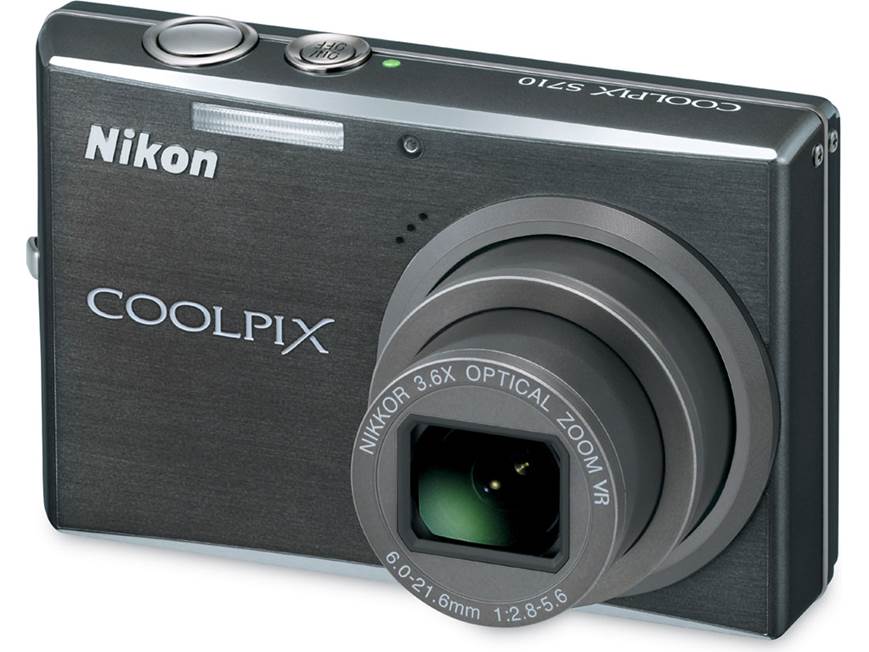 Nikon Coolpix S710 (Black) 14.5-megapixel digital camera with 3.6X