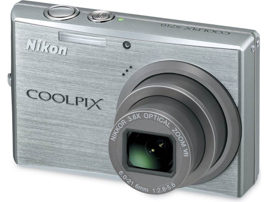 Nikon Coolpix S710 (Silver) 14.5-megapixel digital camera with 3.6