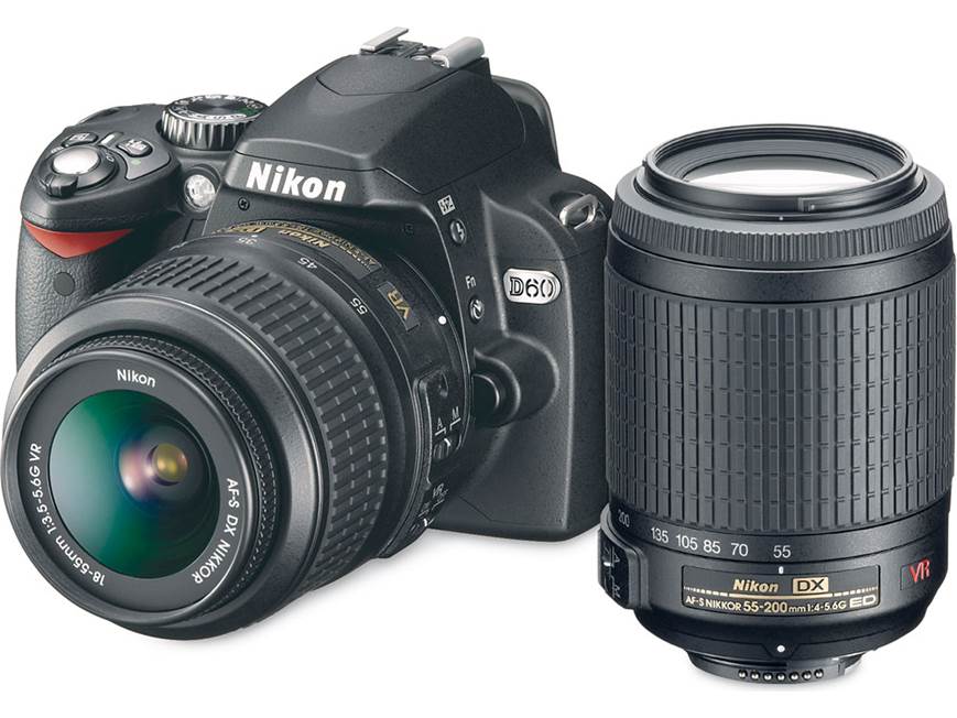 ✨ショット数2118回✨望遠レンズ ✨Nikon D60 レンズセット Nikon D60 2-Lens Kit 10.2-megapixel digital SLR camera with 18