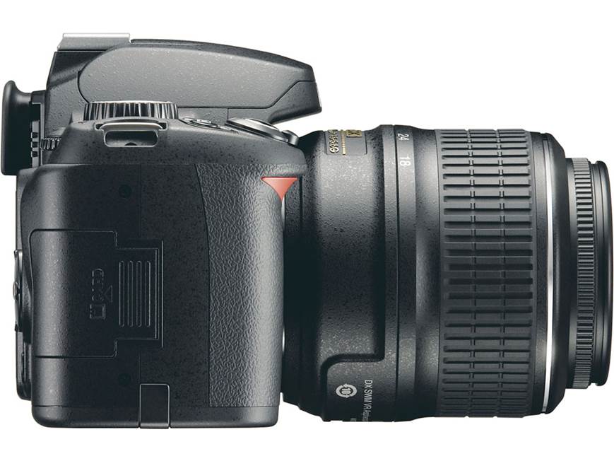 Nikon D60 2-Lens Kit 10.2-megapixel digital SLR camera with 18
