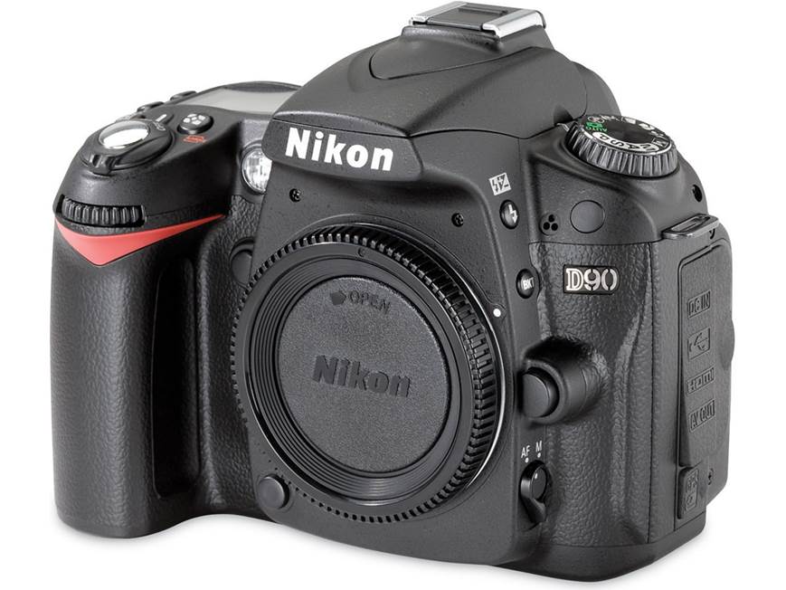 Nikon D90 (no lens included) 12.3-megapixel digital SLR camera