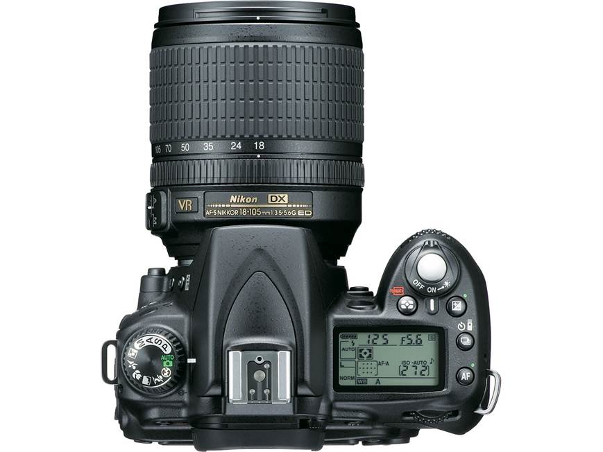 Nikon D90 カメラキット Nikon D90 Kit 12.3-megapixel digital SLR camera with 18-105mm zoom