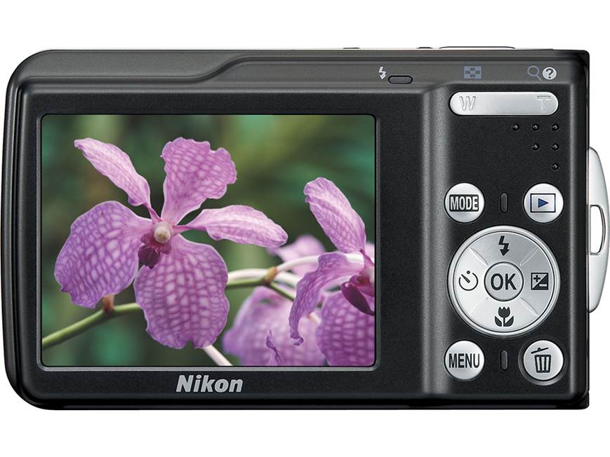 Nikon Coolpix S210 (Blue) 8-megapixel digital camera with 3X