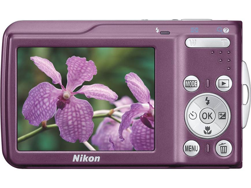Nikon Coolpix S210 (Blue) 8-megapixel digital camera with 3X