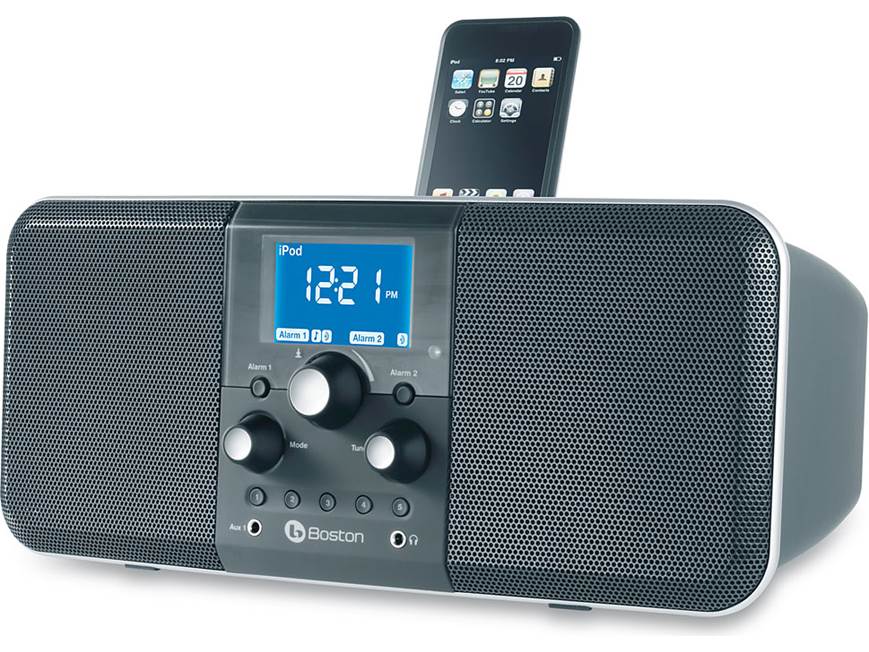 Boston Acoustics Horizon Duo-i (Midnight) Clock radio with built