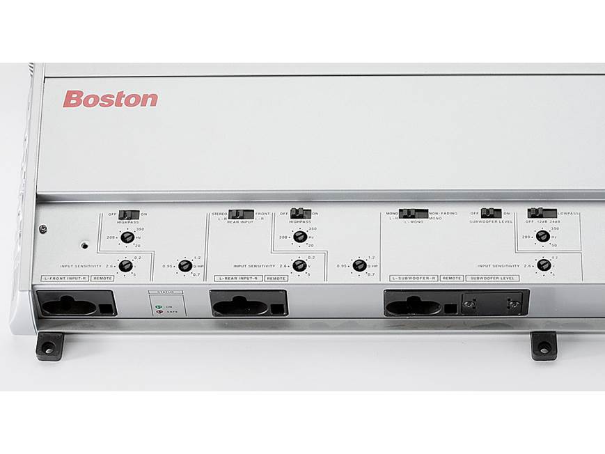 Boston Acoustics GT-50 5-channel car amplifier — 55 watts RMS x 4