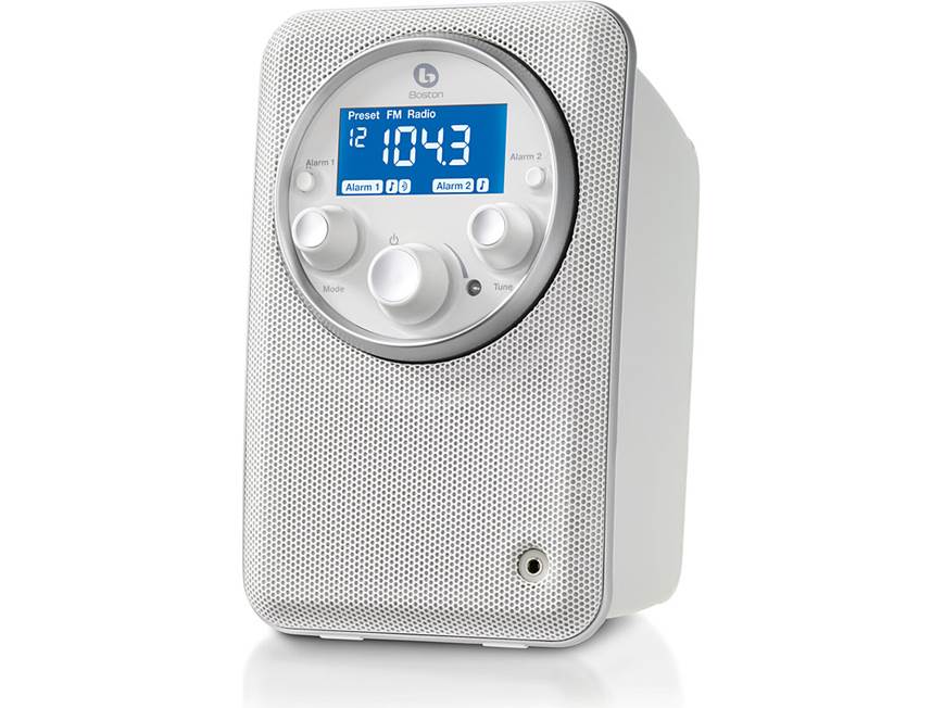 Boston Acoustics® Horizon Solo (Mist) AM/FM radio with digital