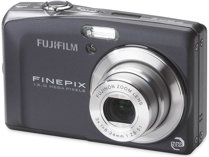 Fujifilm FinePix F60fd 12-megapixel digital camera with 3X optical