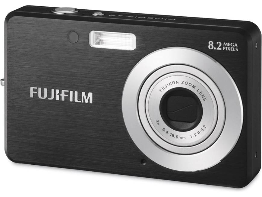 Fujifilm FinePix J10 (Black) 8.2-megapixel digital camera with 3X