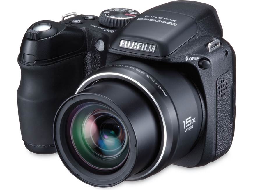 Fujifilm FinePix S2000 HD 10-megapixel digital camera with 15X
