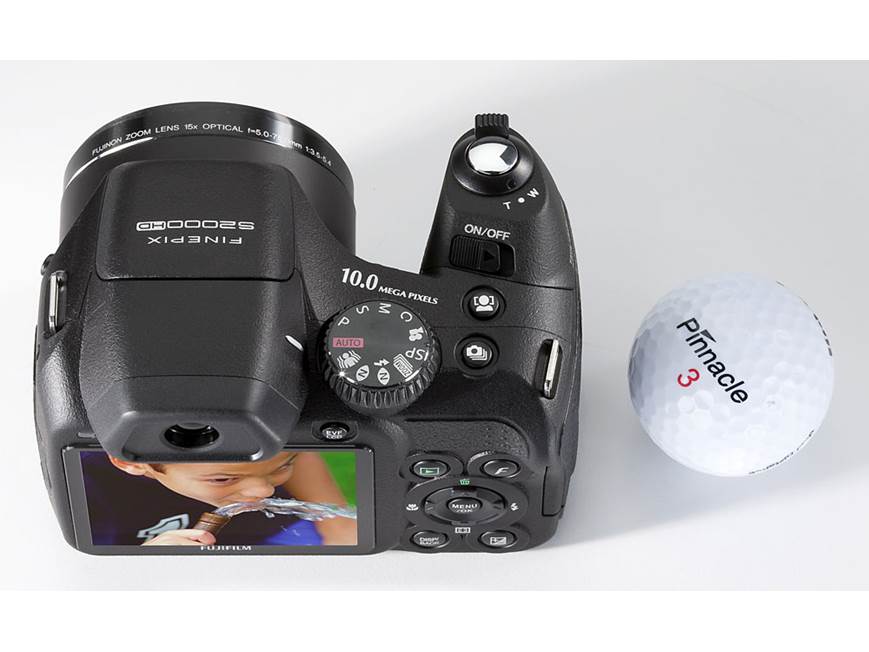 Fujifilm FinePix S2000 HD 10-megapixel digital camera with 15X