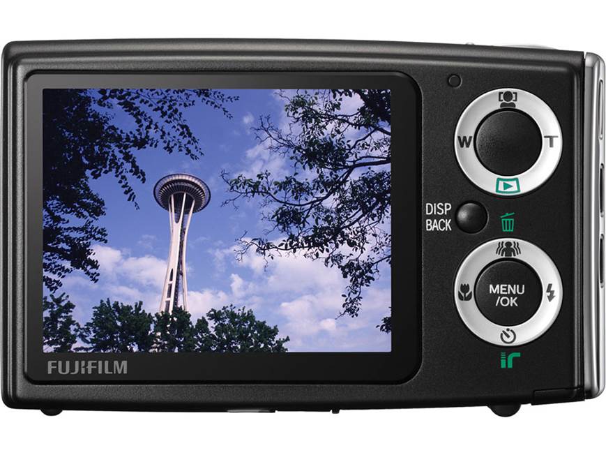 Fujifilm FinePix Z20fd (Black) 10-megapixel digital camera with 3X