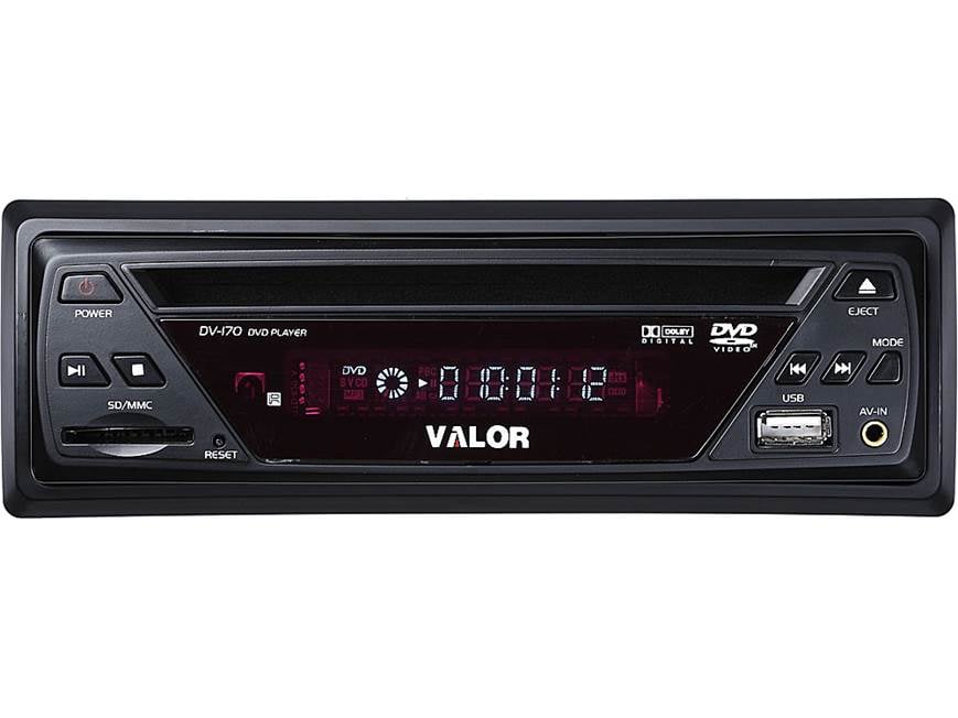 Valor DV-170 DVD/CD/MP3 player at Crutchfield