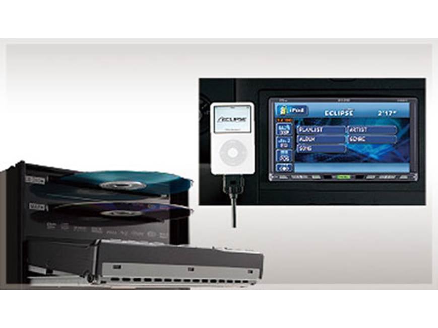 Eclipse AVN6620 DVD navigation receiver at Crutchfield