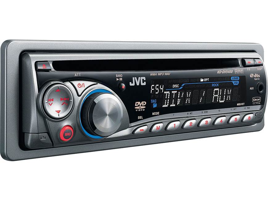 JVC KD-DV5400 DVD receiver at Crutchfield